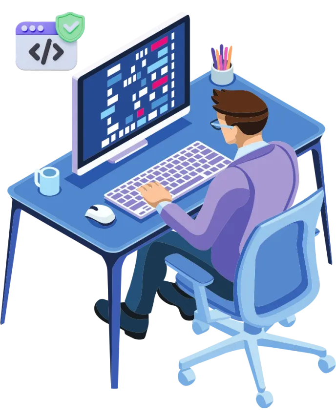 Developer illustration